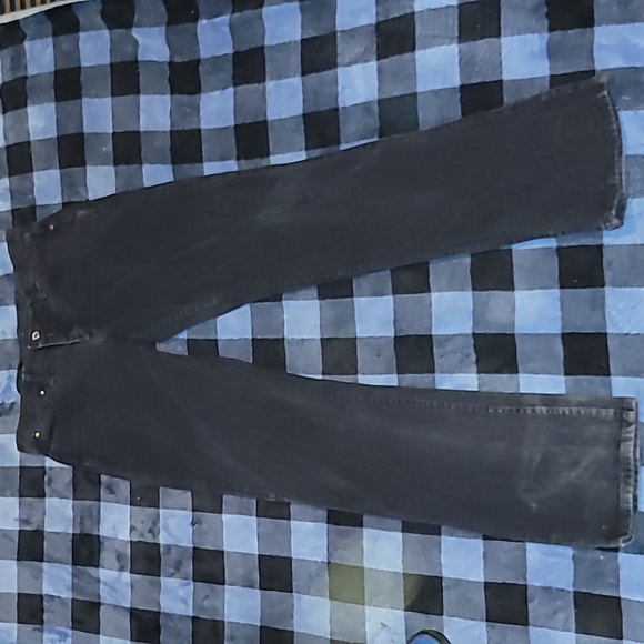 Vintage. USA FABRIC. Wrangler Q Baby Jeans. Stretchy waistband. Size 11/12 - Picture 10 of 16